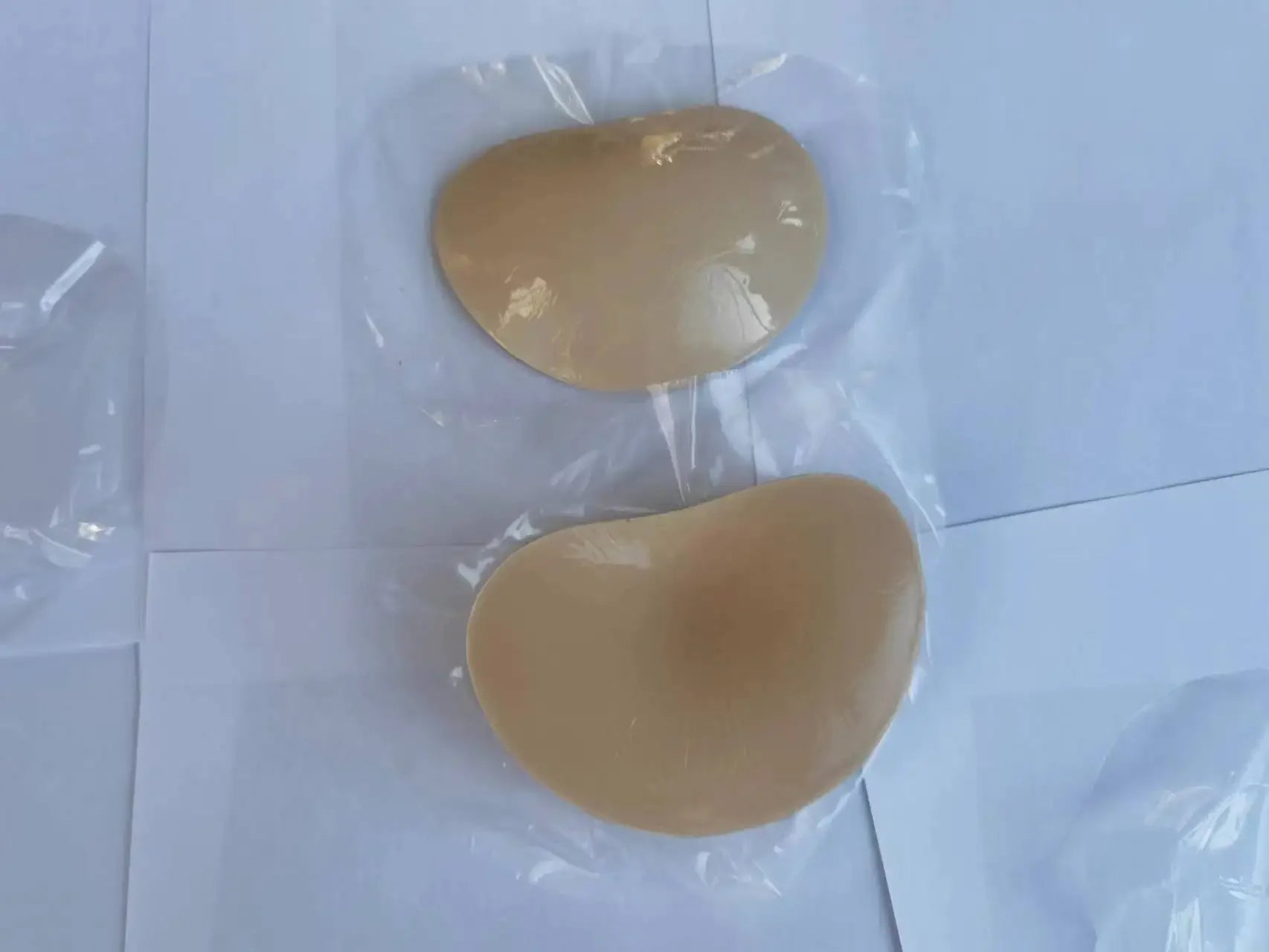 Seamless Triangle Double-sided Breathable Chest Pad Thickened Self-adhesive Sponge Chest Inserts
