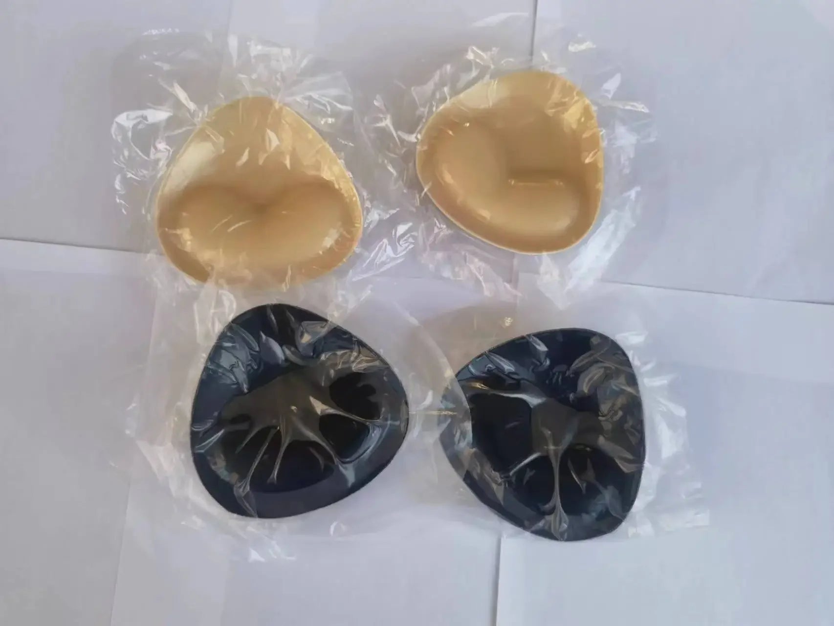 Seamless Triangle Double-sided Breathable Chest Pad Thickened Self-adhesive Sponge Chest Inserts