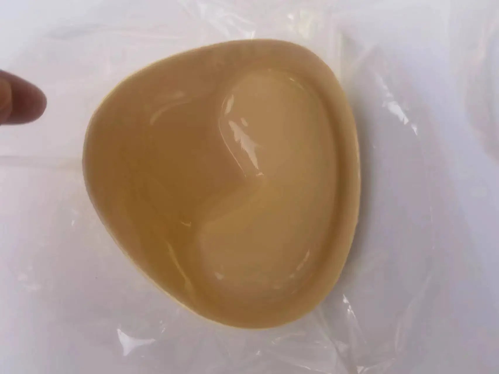 Seamless Triangle Double-sided Breathable Chest Pad Thickened Self-adhesive Sponge Chest Inserts