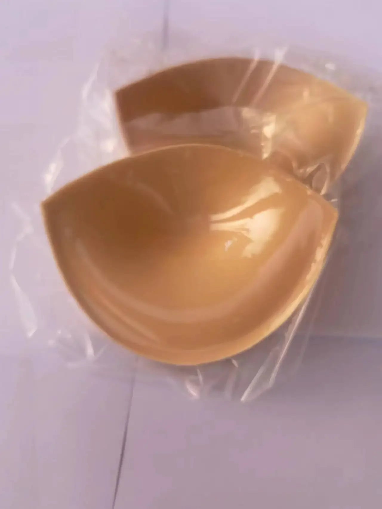 Seamless Triangle Double-sided Breathable Chest Pad Thickened Self-adhesive Sponge Chest Inserts