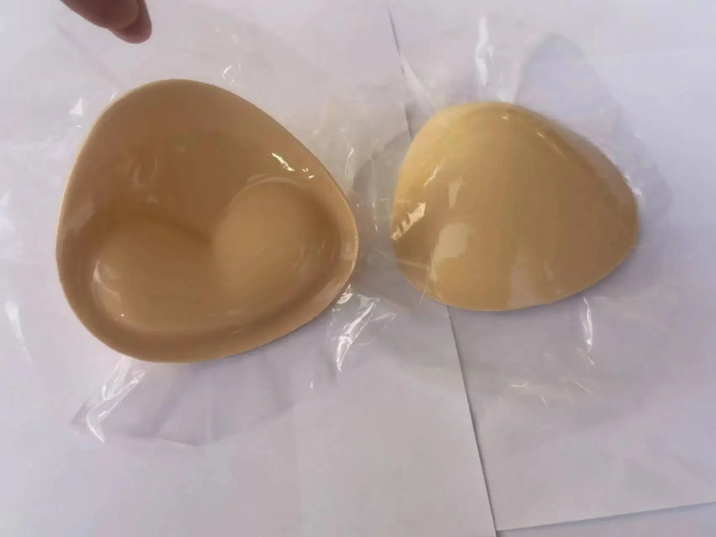 Seamless Triangle Double-sided Breathable Chest Pad Thickened Self-adhesive Sponge Chest Inserts