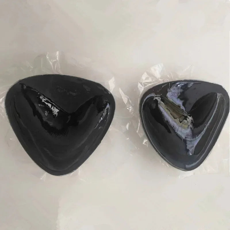 Seamless Triangle Double-sided Breathable Chest Pad Thickened Self-adhesive Sponge Chest Inserts